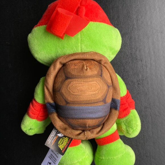 Mattel Teenage Mutant Ninja Turtles 8" Basic Plush Raphael - Picture 3 of 5